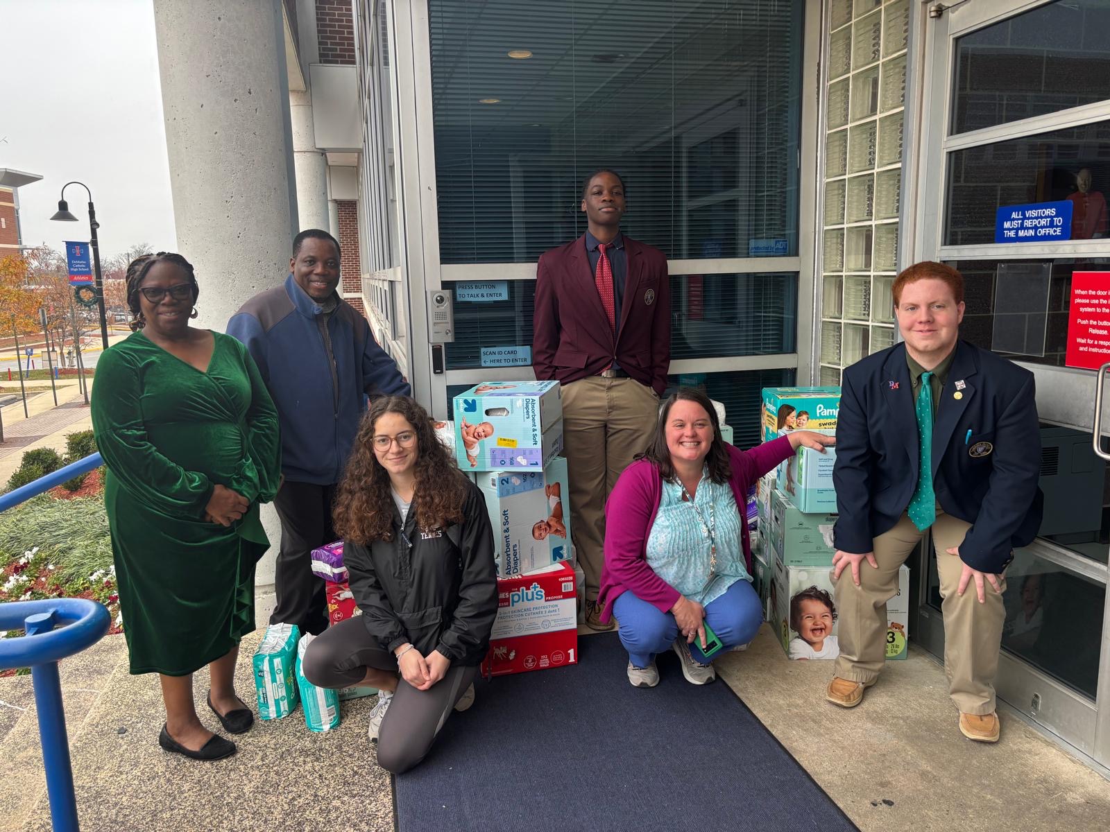 DeMatha Catholic High School students partner with GHEP to support D.C.-area families