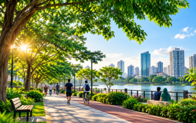 Trees Help People Get Outside and Engage with Their City